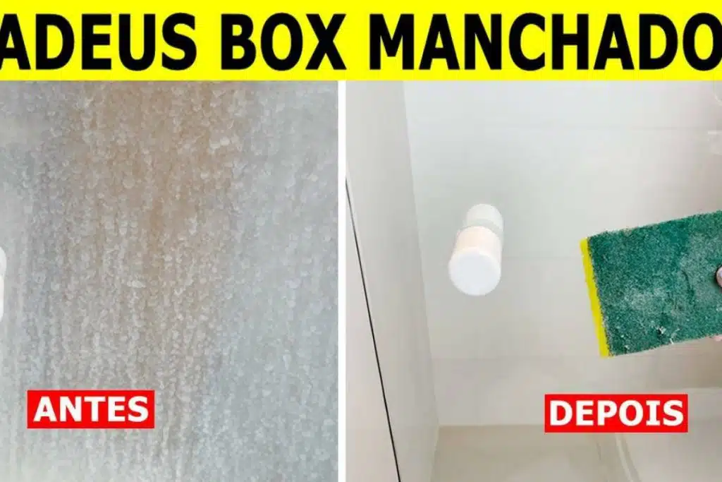 Como tirar manchas do box do banheiro rapidinho e sem esforço