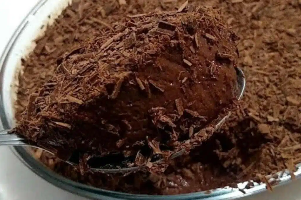 Mousse de chocolate bem fácil e perfeito é só bater os ingredientes e levar para gelar