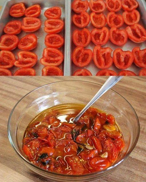 Conserva de Tomate Seco Simples e Fácil