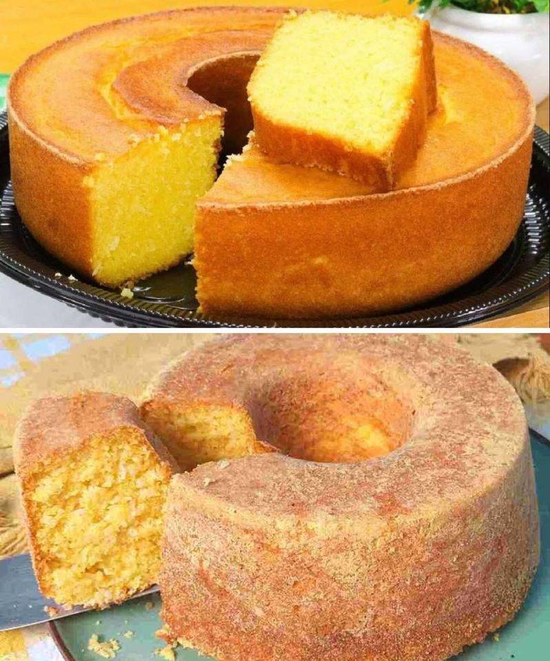 Bolo de Fubá Fofinho Cozido, é Assim Que Fazemos Na Roça