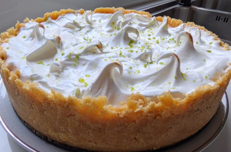 Torta de Limão com Massa de Biscoito